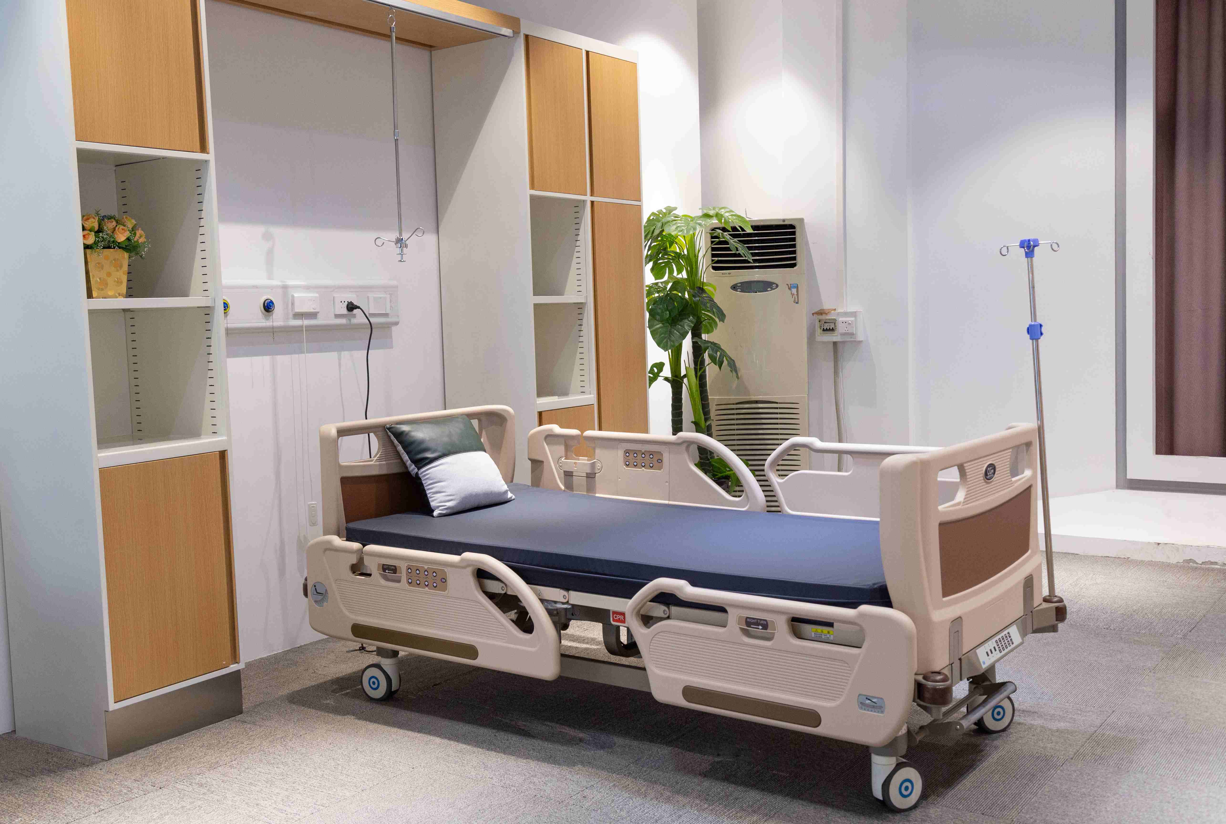 hospital beds