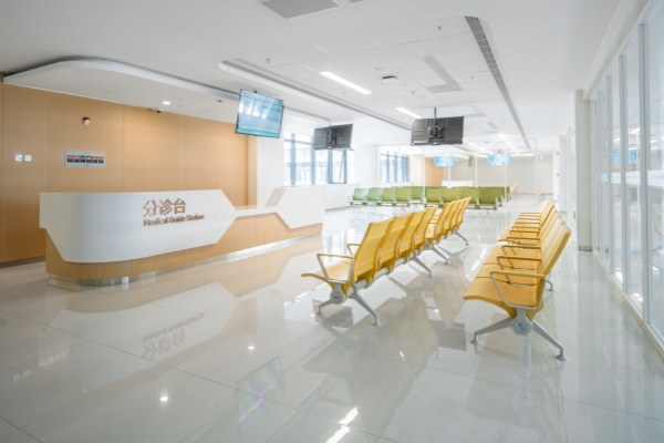 Hospital waiting chairs