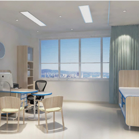  A officical desk in the children treatment room of the hospital