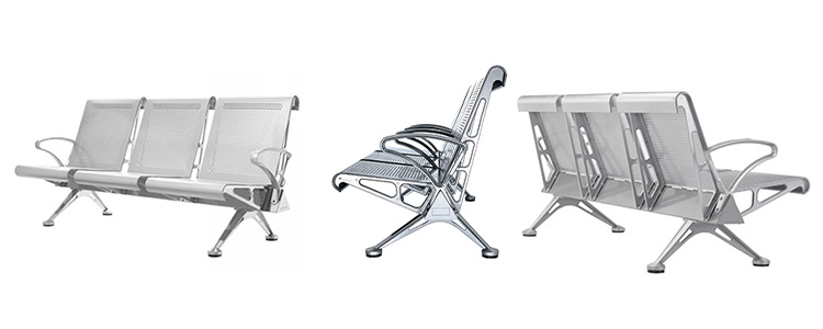 Aluminum Alloy Hospital Waiting Chair