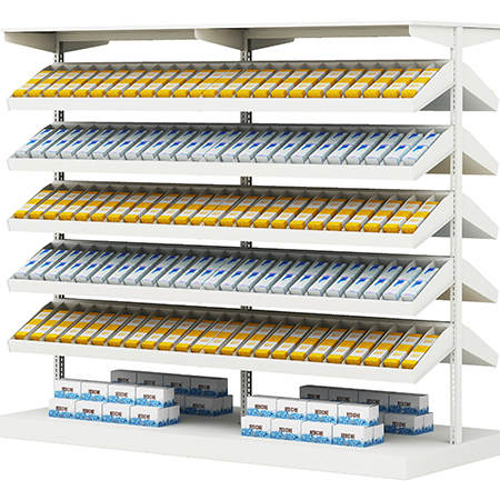 Hospital Western medicine double-sided tilt the drug rack