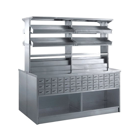  Hospital 304 stainless steel double-sided Western medicine debugging cabinet
