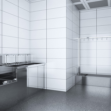 Hospital Treatment Room/Hospital Disposal Room/dispensing Room dirty washroom 